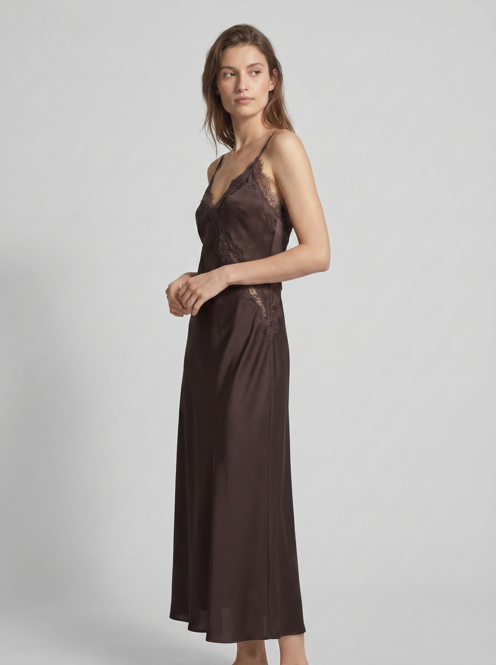 Sienna Lace Slip Maxi - Velvet Elan