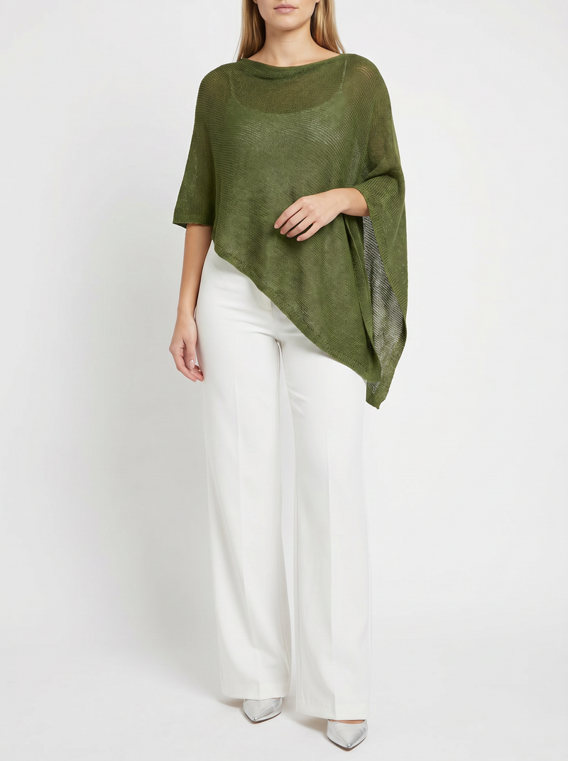 Fern Asymmetric Knit Top - Velvet Elan