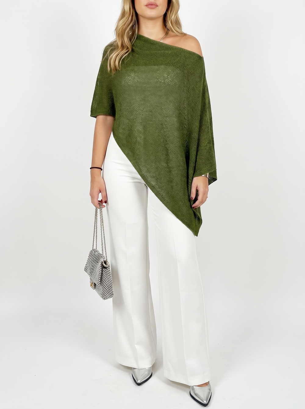 Fern Asymmetric Knit Top - Velvet Elan