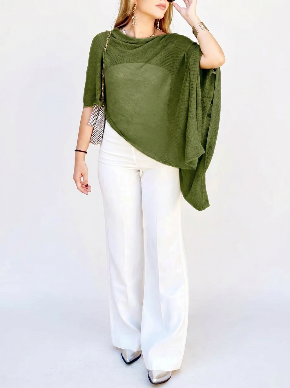 Fern Asymmetric Knit Top - Velvet Elan
