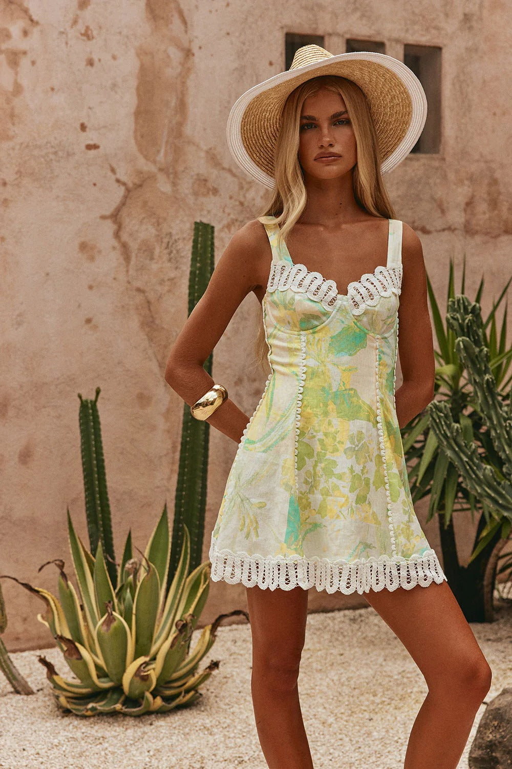 Lola Lace Trim Mini - Velvet Elan