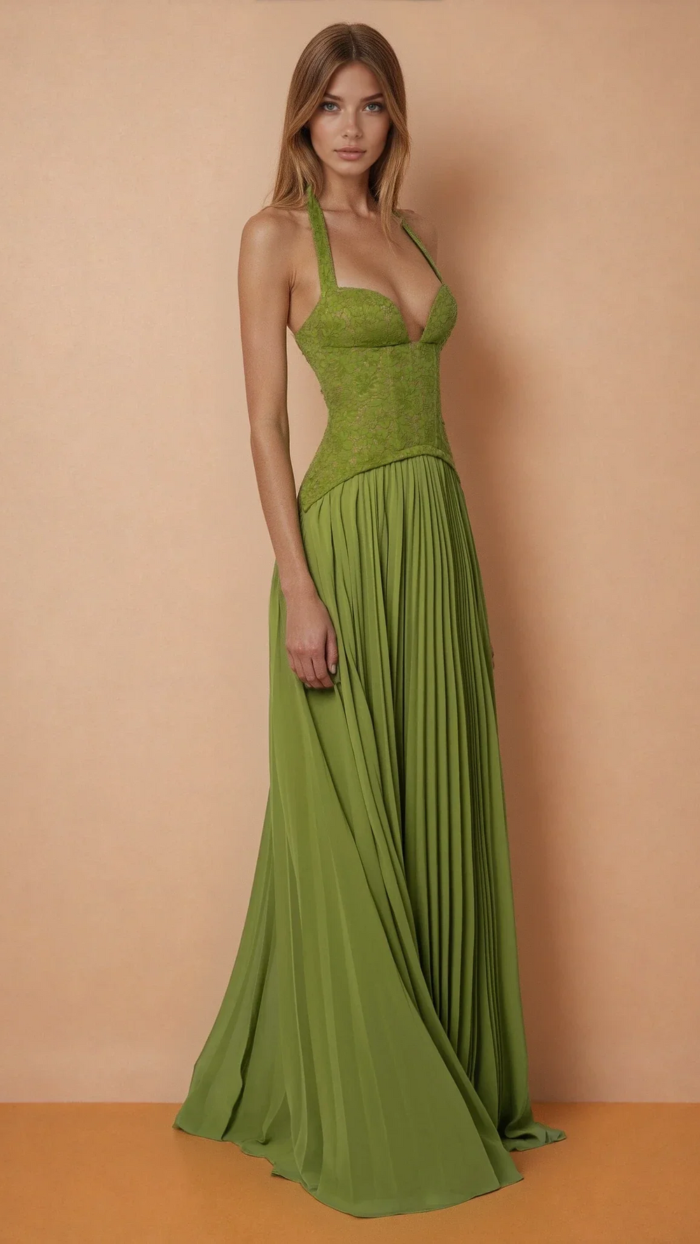 Verdelle Lace Gown - Velvet Elan