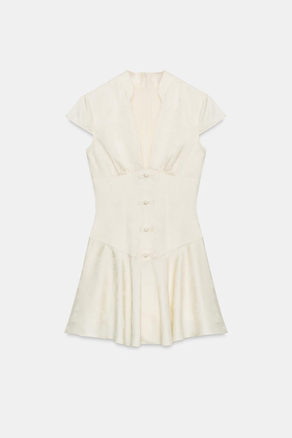 Belle Corset Cap Sleeve Mini - Velvet Elan