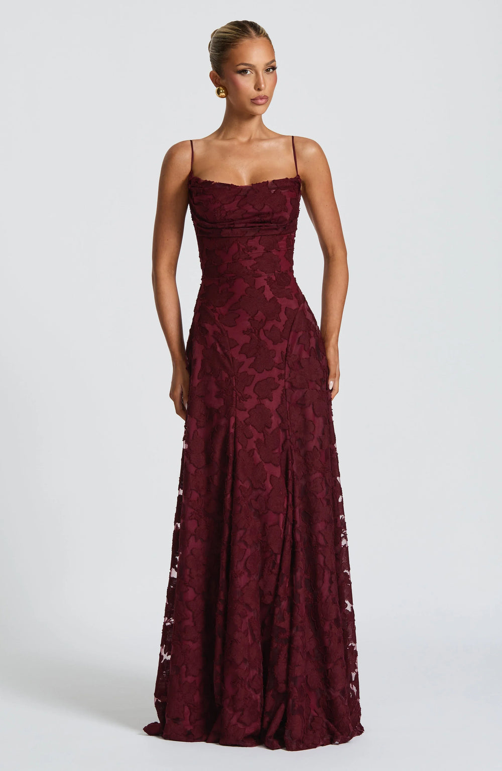 Noirelle Lace Gown - Velvet Elan