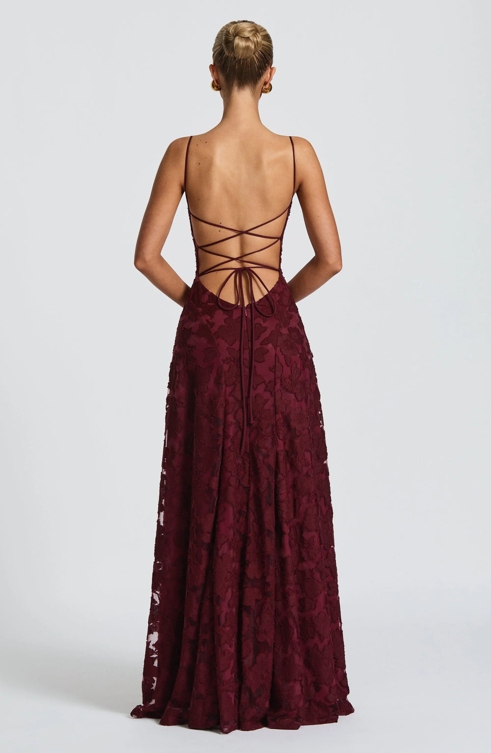 Noirelle Lace Gown - Velvet Elan