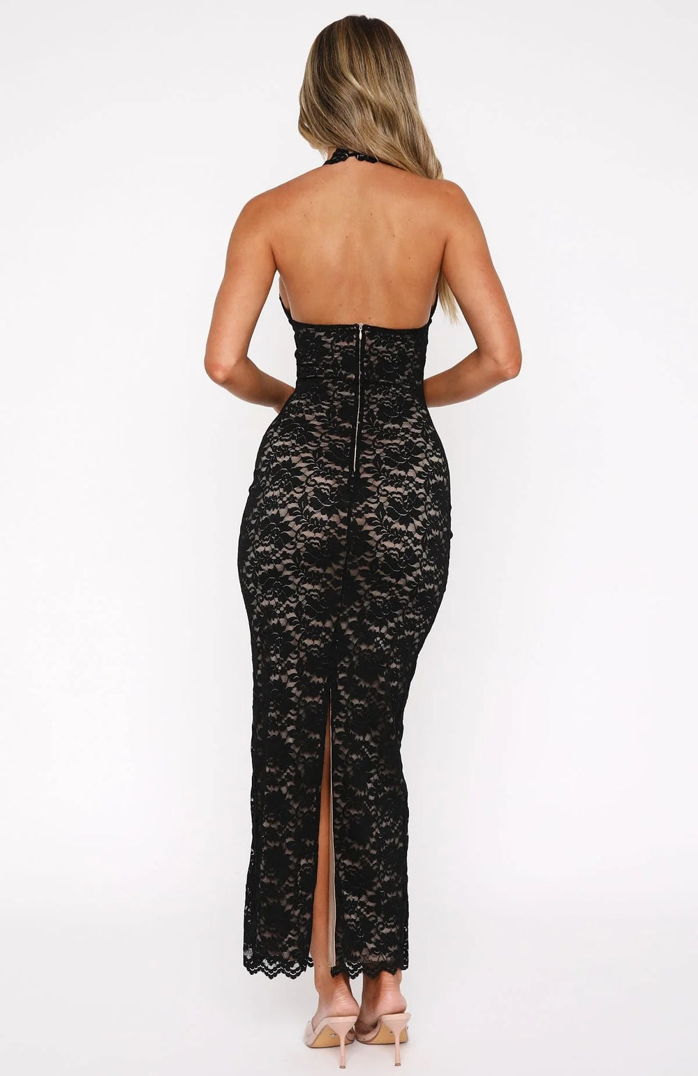 Noctelle Lace Gown - Velvet Elan